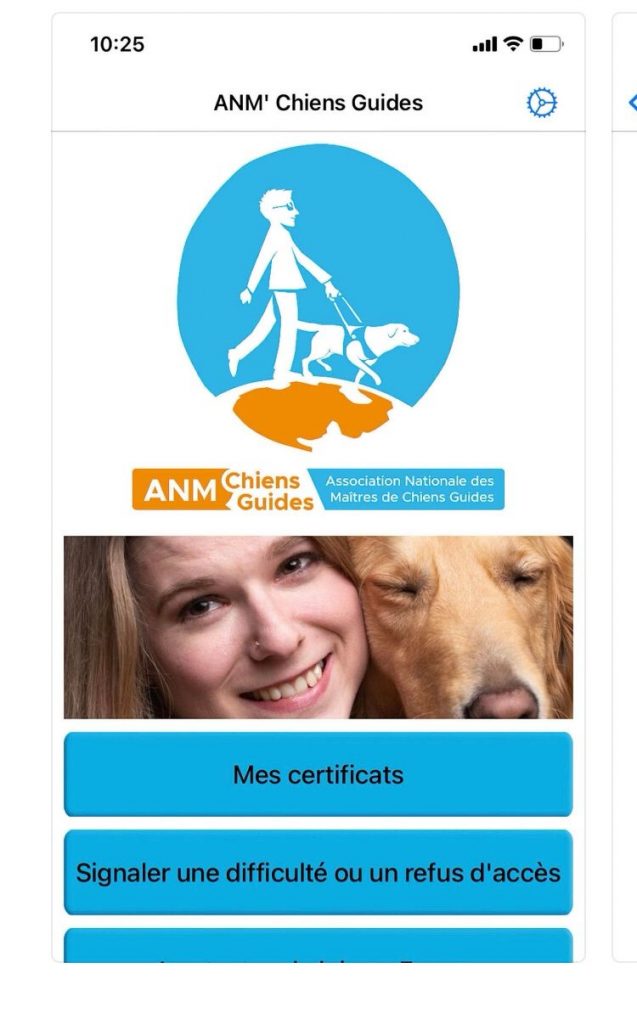 refus chiens d'aveugles
"Chiens guides refus d'accès"
"Application signalement chiens guides"
"Droits des chiens guides"